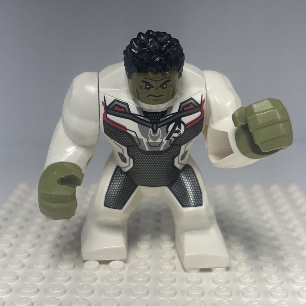 Lego Avengers Endgame Minifigure - Hulk, White Jumpsuit Giant (sh0611) 76144